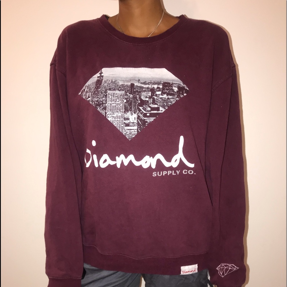 Diamond supply sweater
